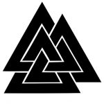 viking valknut, Artful Gems, jewelry, symbolism